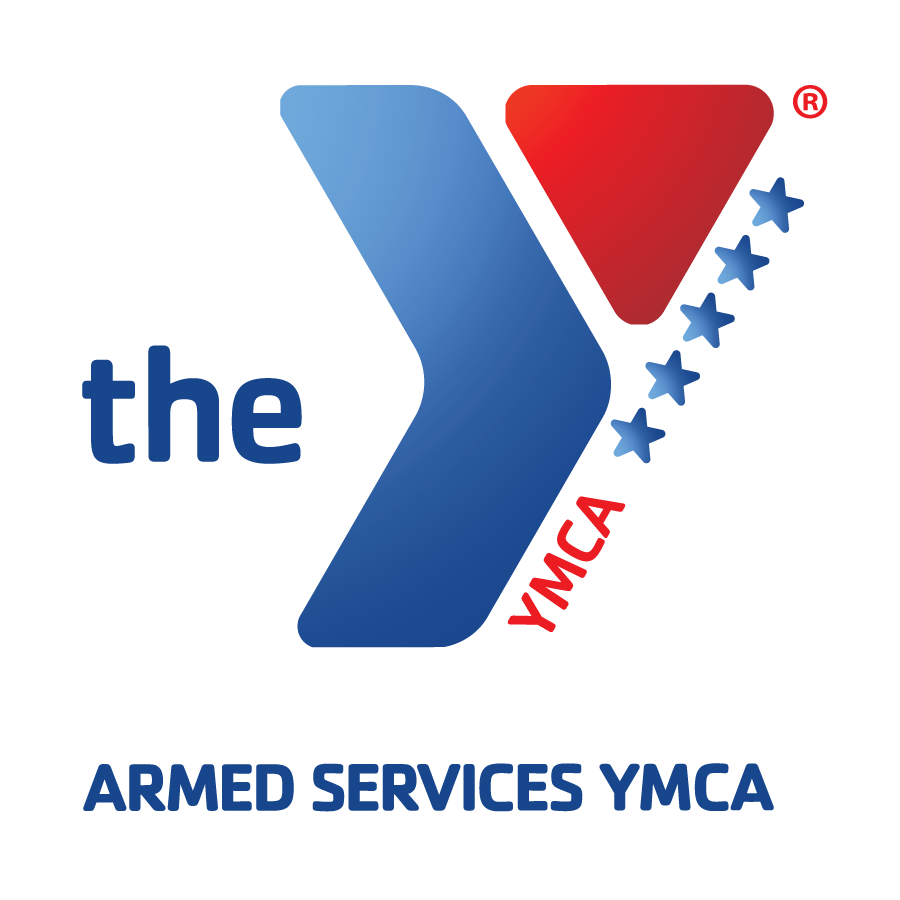 A logo for the armed services ymca.